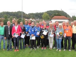 Bayerische Seniorenmeisterschaften im Werfer5-Kampf